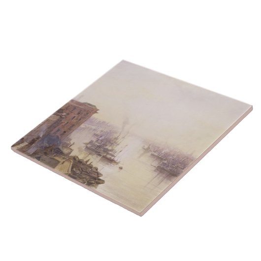 De pool van het Adelaide Hotel, London Bridge Tegeltje (Zijkant)