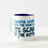 De Pool van het gen Tweekleurige Koffiemok (Voorkant links)