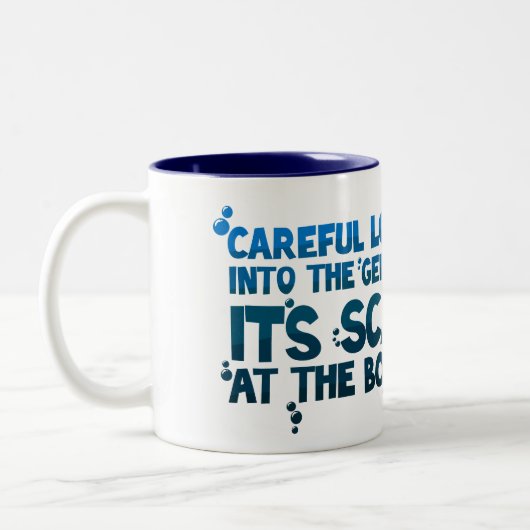 De Pool van het gen Tweekleurige Koffiemok (Links)