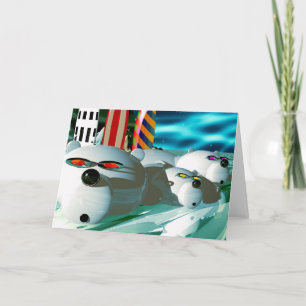 De pool van het noorden feestdagen kaart