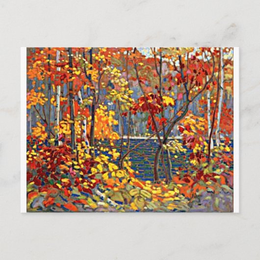 De pool van Tom Thomson Briefkaart (Voorkant)