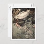 De pool van tranen briefkaart (Voorkant / Achterkant)