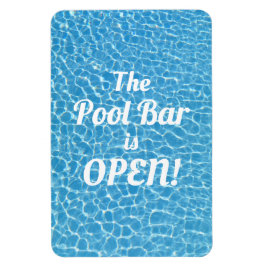 De poolbalk is open, grappige prijsopgave magneet