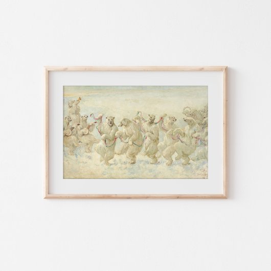 De Poolbeer Dans | Frederick Stuart Church Poster
