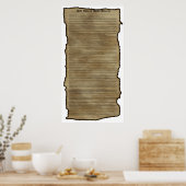 De poolregels poster (Keuken)