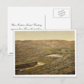 De pools van Solomon, Bethlehem, Heilig Land (d.w. Briefkaart (Voorkant / Achterkant)