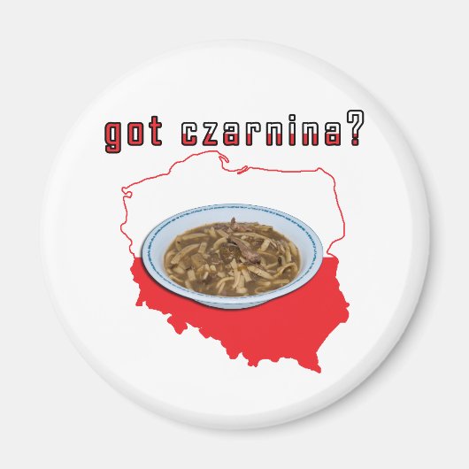 De Poolse Kaart van Czarnina Magneet (Voorkant)