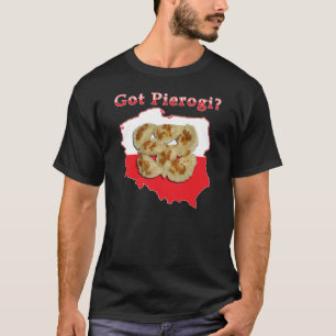 De Poolse kaart van Pierogi T-shirt