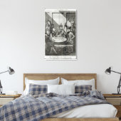 De Poolse Plumb Cake, c.1772 Canvas Afdruk (Insitu (Slaapkamer))