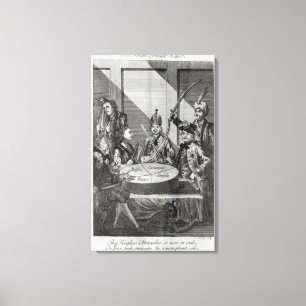 De Poolse Plumb Cake, c.1772 Canvas Afdruk