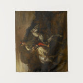 De Poolse Rider van Rembrandt van Rijn Wandkleed (Voorkant)