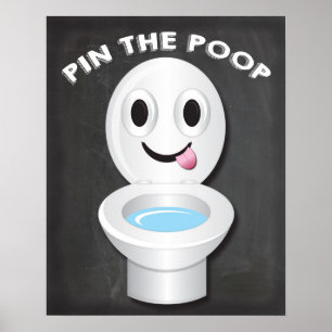 De Poop in de Toilet Emoji Game Poster