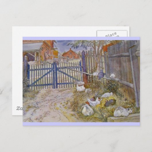 De poort briefkaart (Voorkant / Achterkant)