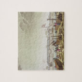 De poort in Batavia met Native Loggers, bord 50 Legpuzzel (Verticaal)