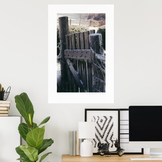 De poort poster (Thuiskantoor)