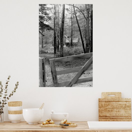 De poort poster (Keuken)