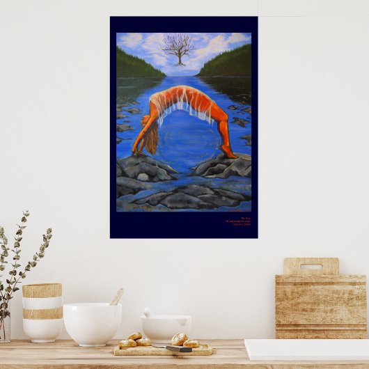 De poort poster (Keuken)