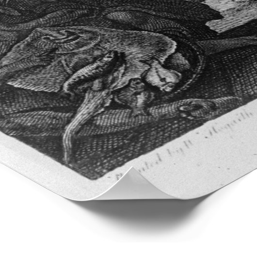 De poort van Calais of van het Roast Beef Poster (Hoek)