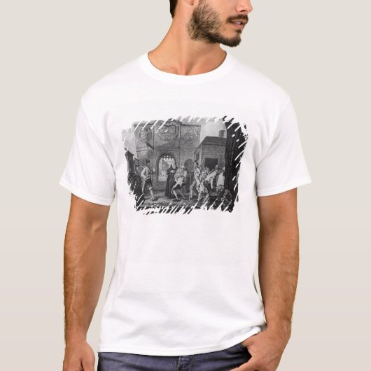 De poort van Calais of van het Roast Beef T-shirt (Voorkant)