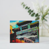 De Poort van de Chinatown Briefkaart (Staand voorkant)