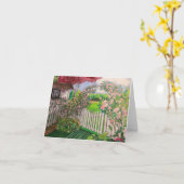 De Poort van de tuin Kaart (Gele Bloem)