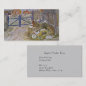 De poort visitekaartje (Voorkant / Achterkant)