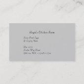 De poort visitekaartje (Achterkant)