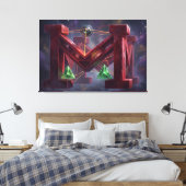De Poorten Canvas Afdruk (Insitu (Slaapkamer))