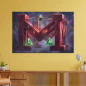 De Poorten Canvas Afdruk (Insitu (Woonkamer))