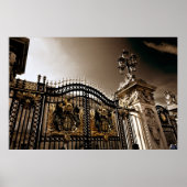 De poorten van Buckingham Palace Poster (Voorkant)