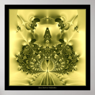 De poorten van Fractal van de Hemel Poster