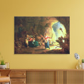 De poorten van Hades Canvas Afdruk (Insitu (Woonkamer))