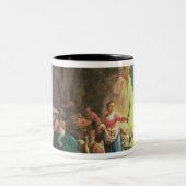 De poorten van Hades Tweekleurige Koffiemok (Center)