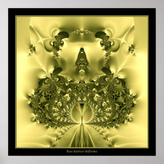 De poorten van Heaven Fractal Poster (Voorkant)