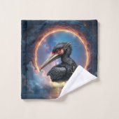 De Poortwachter – Fantasie vogel Bad Handdoek (Wasdoekje)
