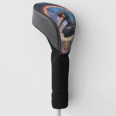 De Poortwachter – Fantasie vogel Golfheadcover (Schuin)