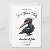 De Poortwachter – Fantasie vogel Kaart (Voorkant)
