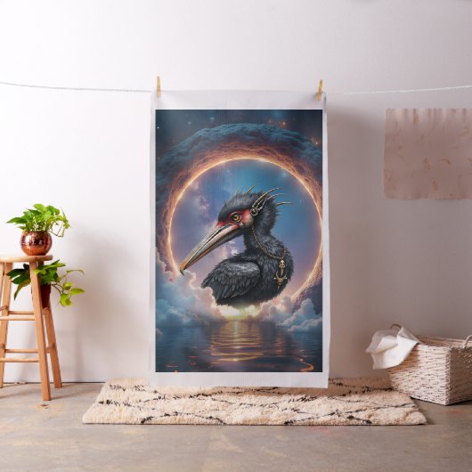 De Poortwachter – Fantasie vogel Stof (Voorbeeld)