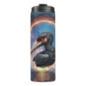 De Poortwachter – Fantasie vogel Thermosbeker (Voorkant)