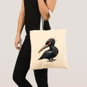 De Poortwachter – Fantasie vogel Tote Bag (Voorkant (product))