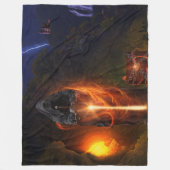 De poortwachter fleece deken (Voorkant)