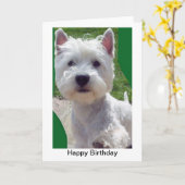 De poot omhoog 'Hello van de Kaart van de Groeten (Gele Bloem)