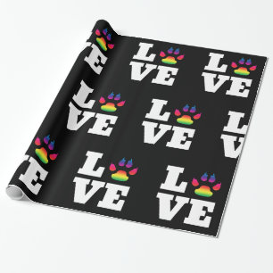 De poot van de regenboog cadeaupapier