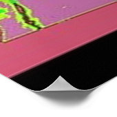 De Pop-Art Amelia Poster (Hoek)