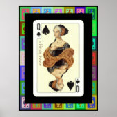 De Pop Art Anne Boleyn Poster (Voorkant)
