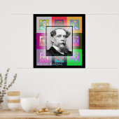 De Pop Art Charles Dickens Poster (Keuken)