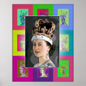 De Pop Art Coronation Poster (Voorkant)