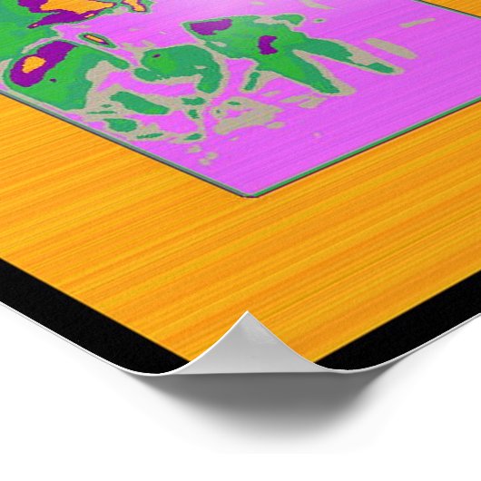 De Pop Art George Washington Poster (Hoek)