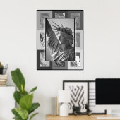 De Pop Art Lady Liberty Poster (Thuiskantoor)