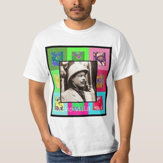 De Pop Art Pancho Villa T-shirt (Voorkant)